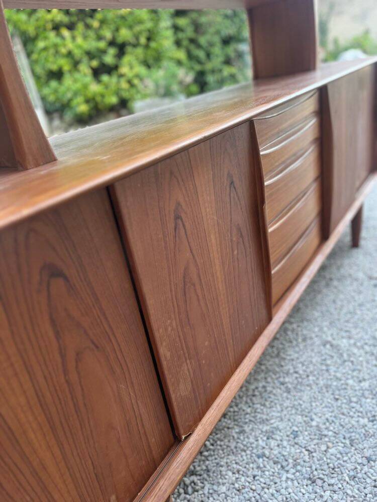 Rare Scandinavian enfilade 1960/70 Skovby