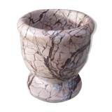 vintage pink marble mortar