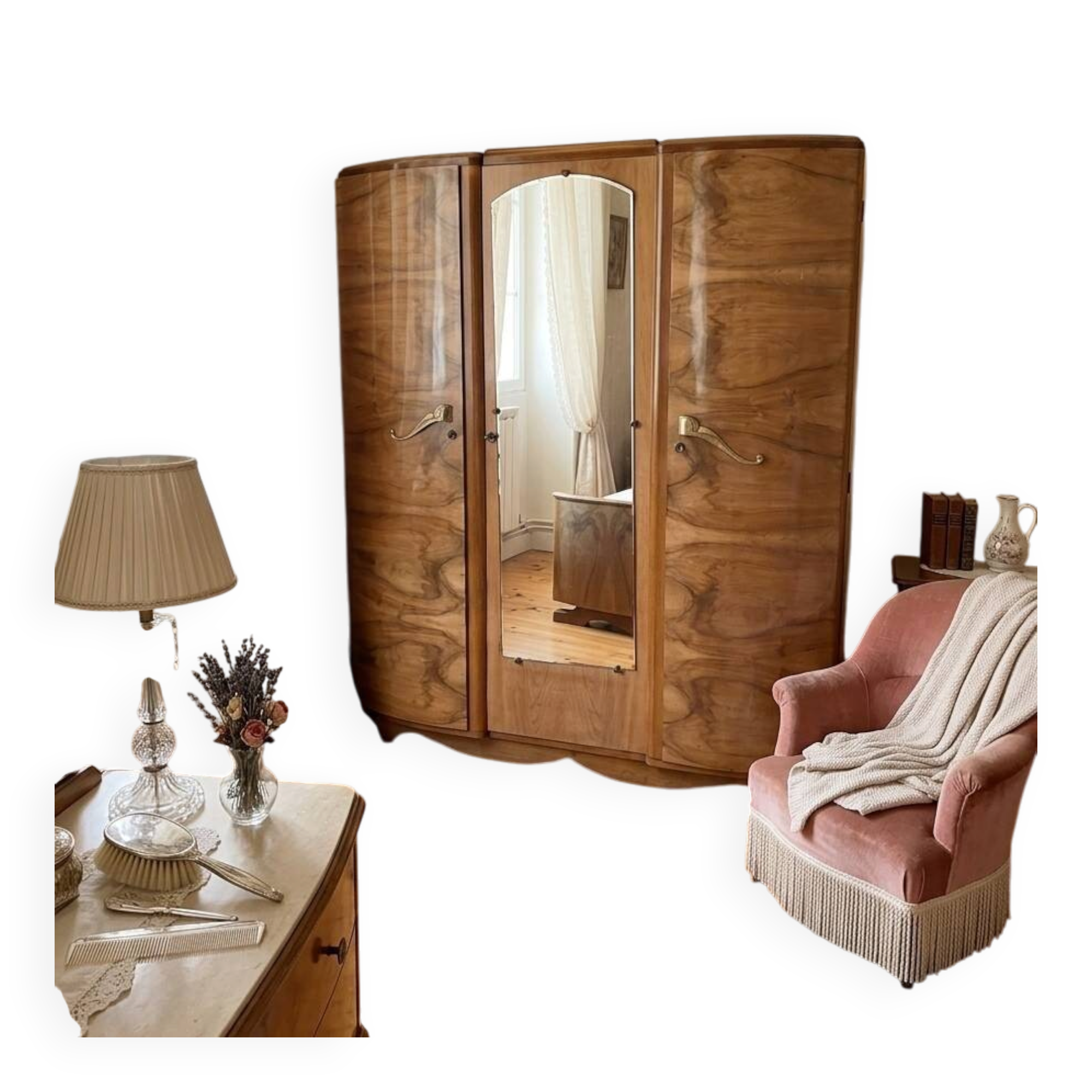 Art Deco wardrobe