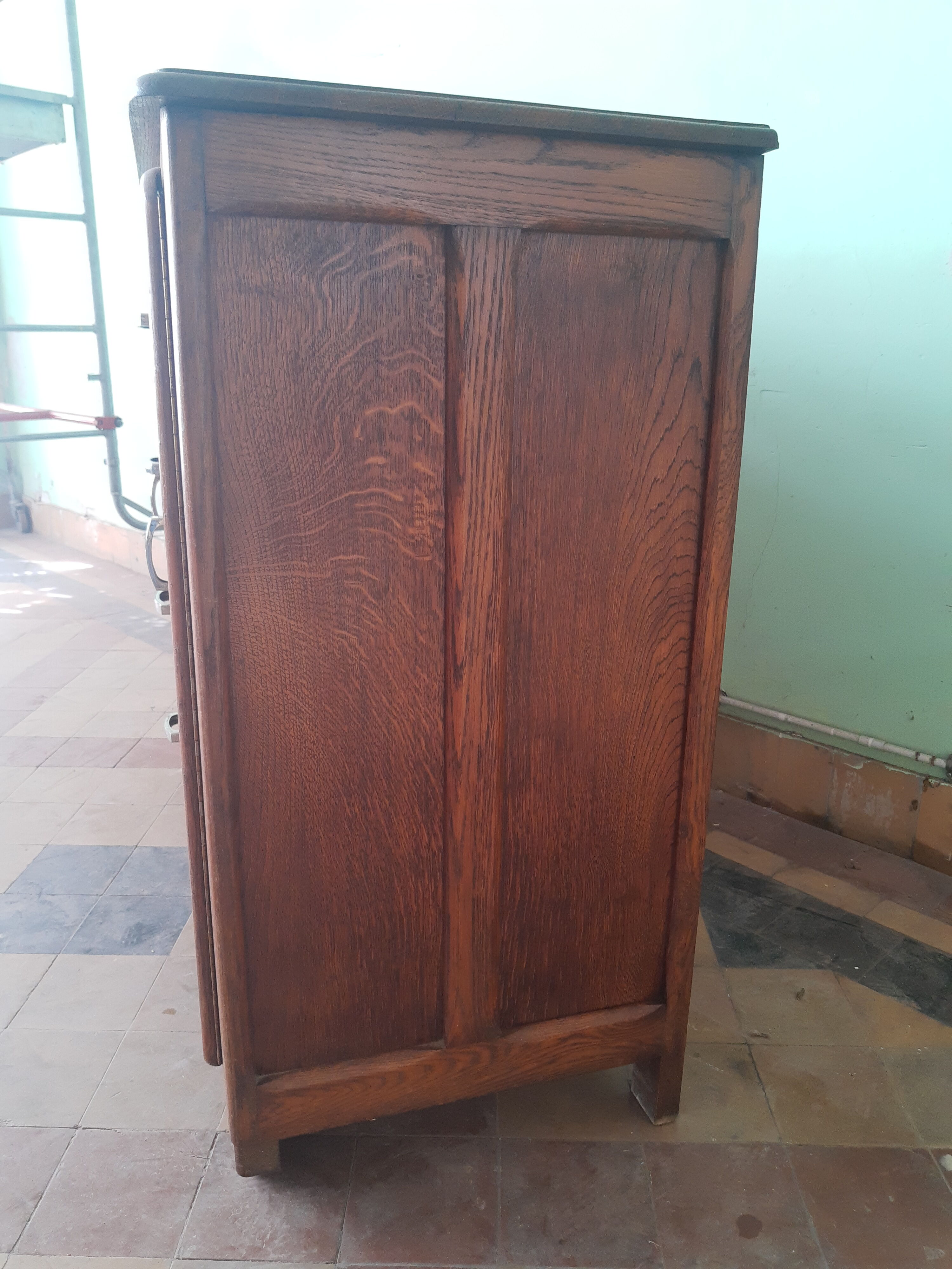 Vintage oak bottom mado sideboard