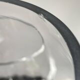 Duo of xl tealight holders in vintage crystal