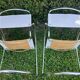 Set of 4 armchairs attributed to Mart Stam.