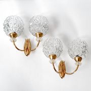 Paire d'appliques 1950 vintage