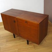 Small Enfilade Jacqueline Lecoq & Antoine Philippon in Vintage Mahogany 1960
