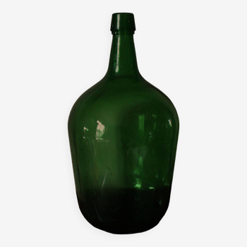 Lady Jeanne canister Green glass