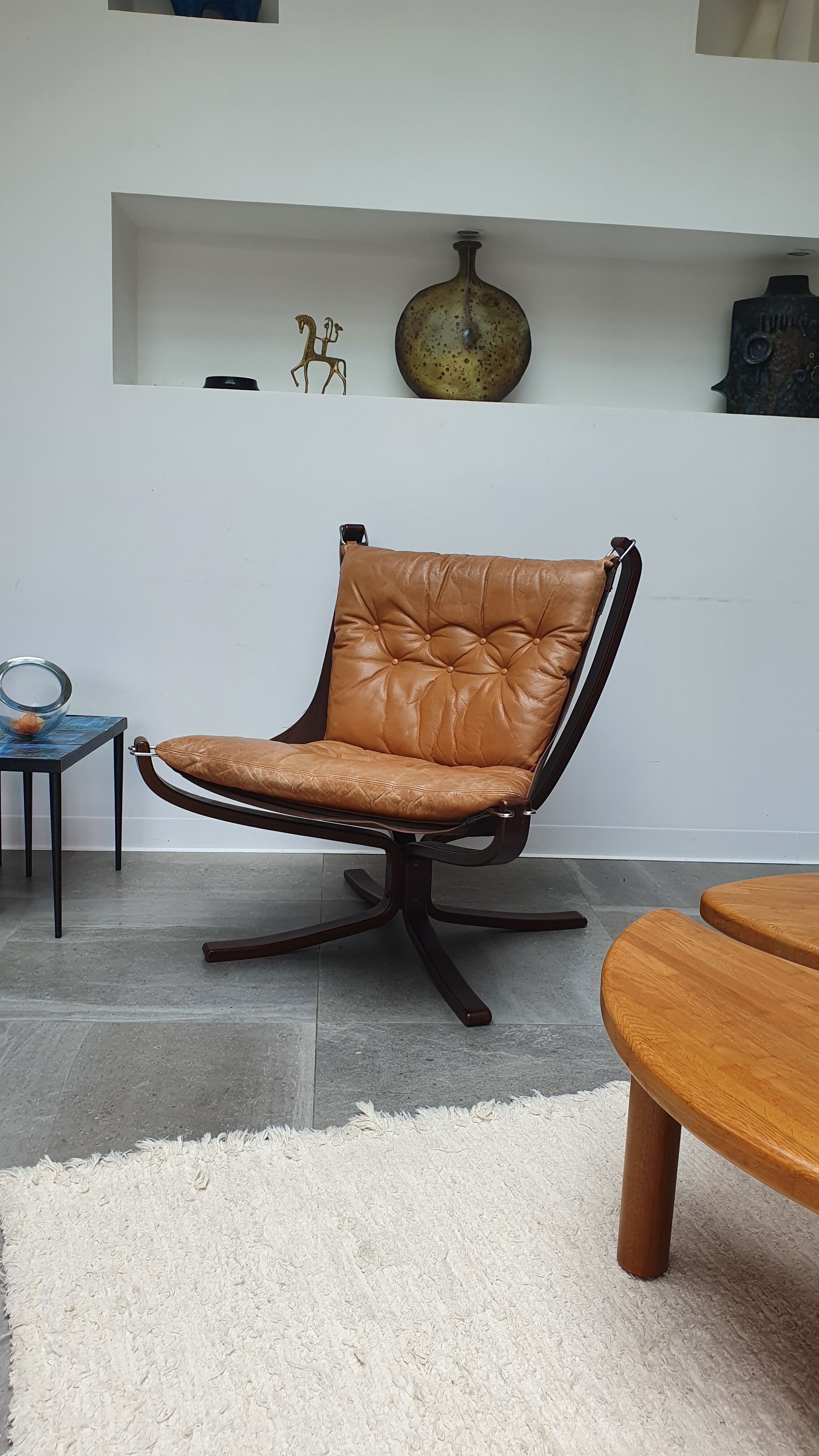 Falcon Scandinavian armchair by Sigurd Resell ed Vatne Mobler
