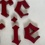 Vintage sign letters