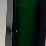 Green Faceted Sommerso Vase by Seguso, Murano, Italy, 1970