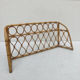 Children's rattan headboard