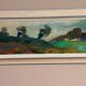 Swedish Oil on Canvas – “Abstract Landscape” by Lennart Hall – Vintage