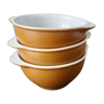 Set of 3 ceramic ear bowls