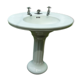 Art Deco washbasin of the Parisian palace Le Lutécia