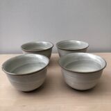 Set of 4 sandstone cups