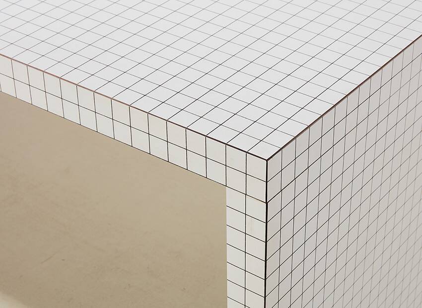 Rare 1st Edition Quaderna Dining Table by Superstudio Italy 1969