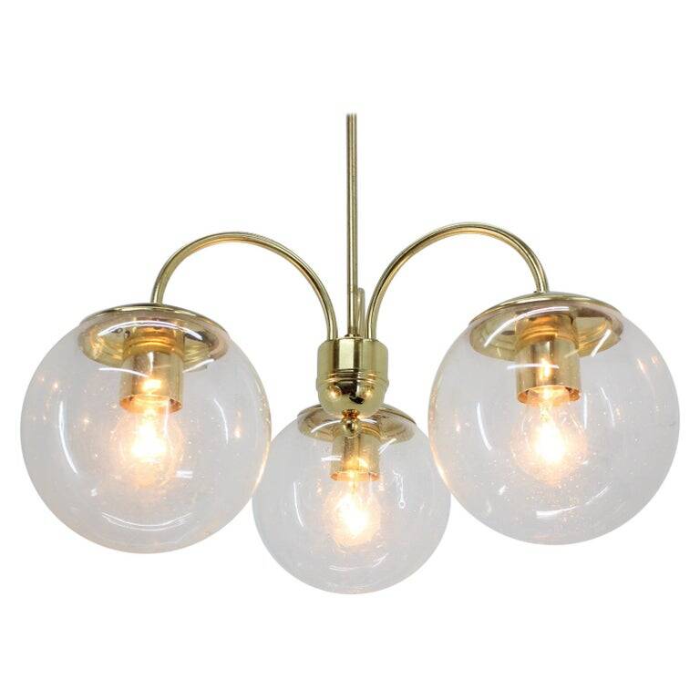 Mid-Century Modern Design Pendant / Kamenický Šenov, 1980s
