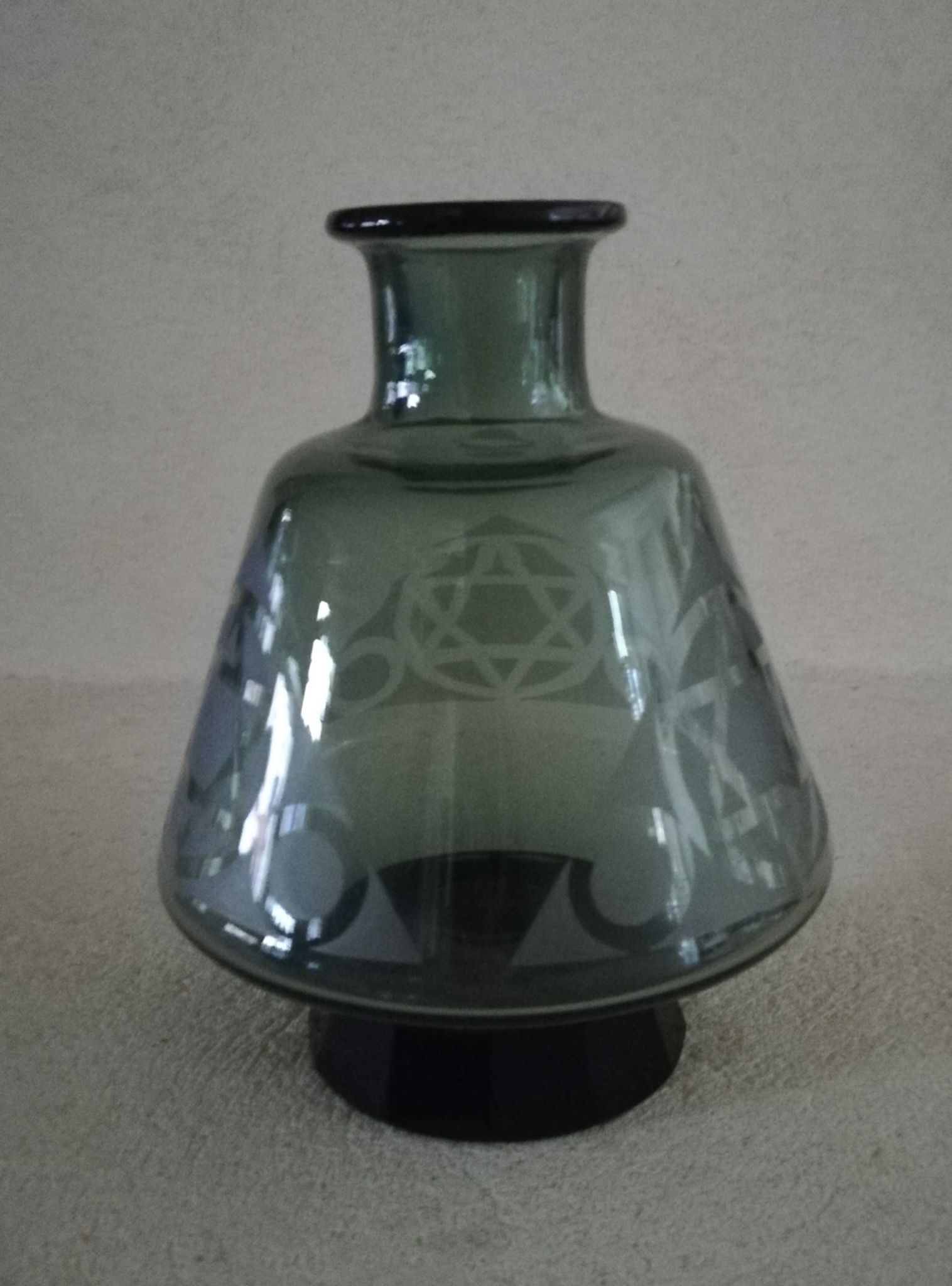 Carafe en verre
