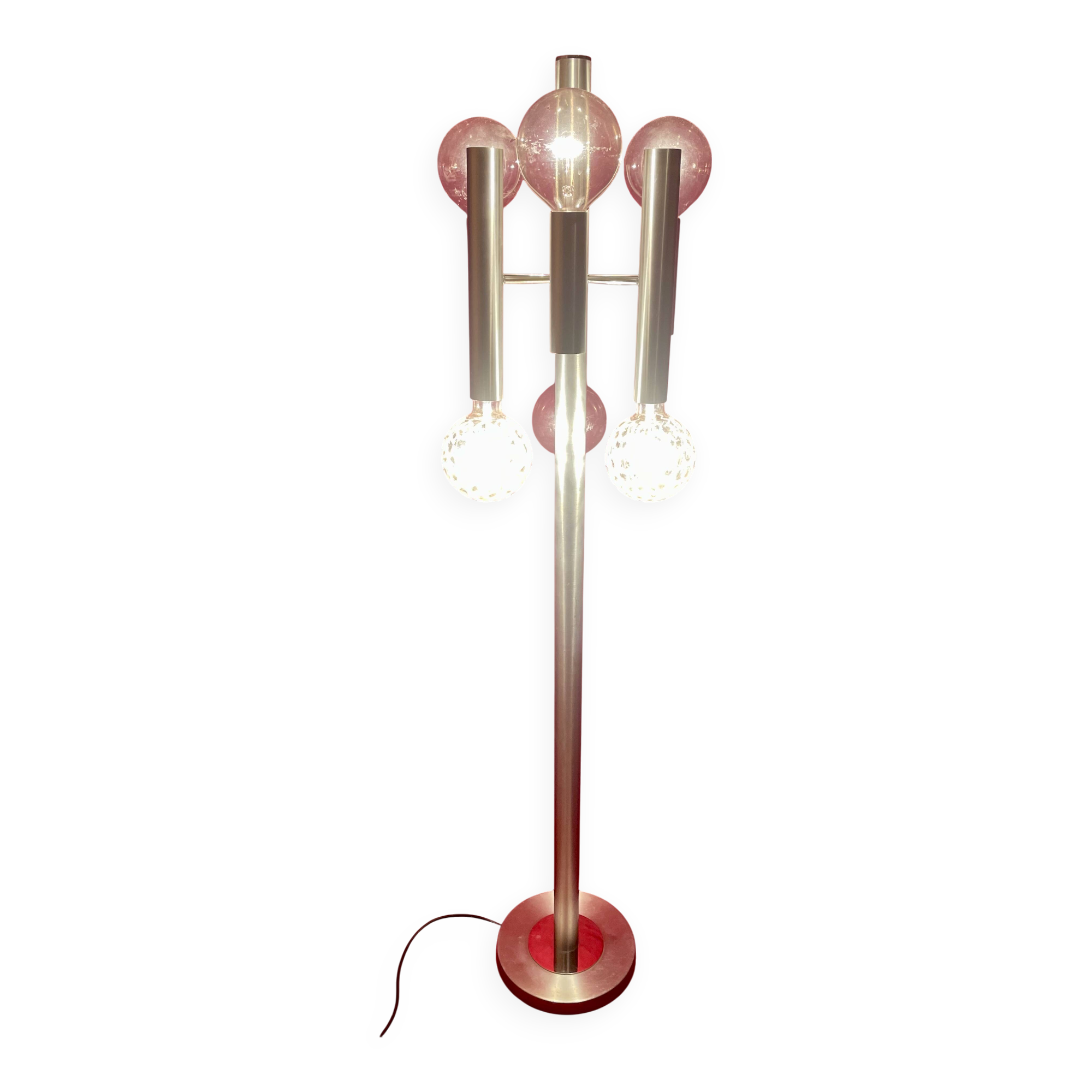 "RAAK" floor lamp, "Sputnik" inspiration, vintage, from the 70s