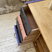 Colorful chest of drawers furniture 60s