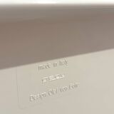 Gedy stool in white by Olaf Von Bohr