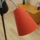 Danish floor lamp with three adjustable arms, metal construction, 2000s