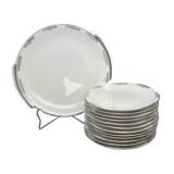 Limoges porcelain cheese/dessert service