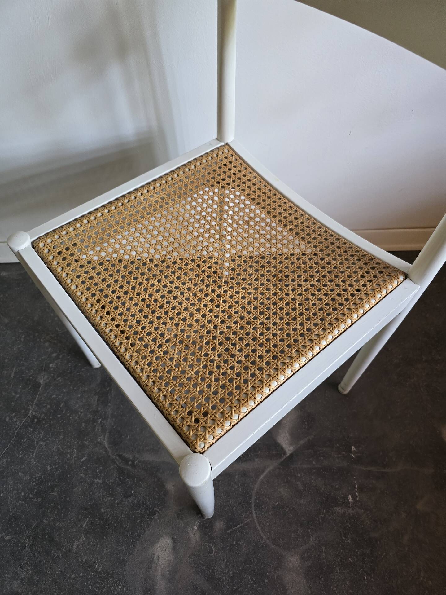 Vintage Cane Dining Chair by Branko Uršič for STOL Kamnik, Yugoslavia,