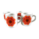 4 mugs Bareuther Waldsassen Bavaria design 70s