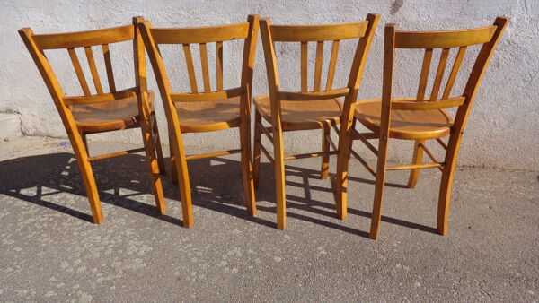 4 chaises bistrot luterma