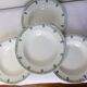 4 vintage St Amand deep plates 211259