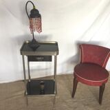 Neoclassical brass side table 1950/60