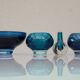 Sommerso glass by Mona Morales, 1960s, set of 4
