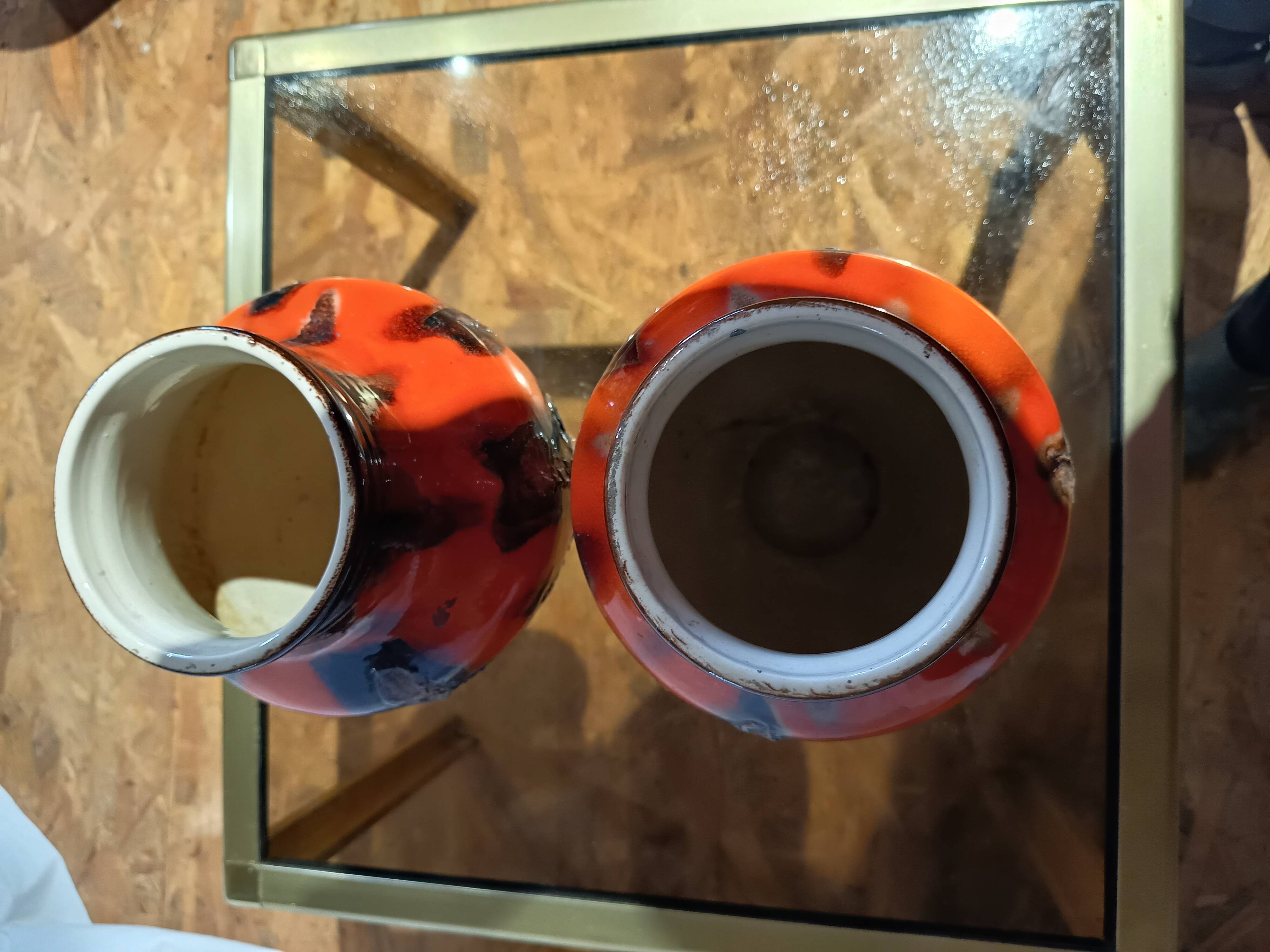 Pair of Baudin vases