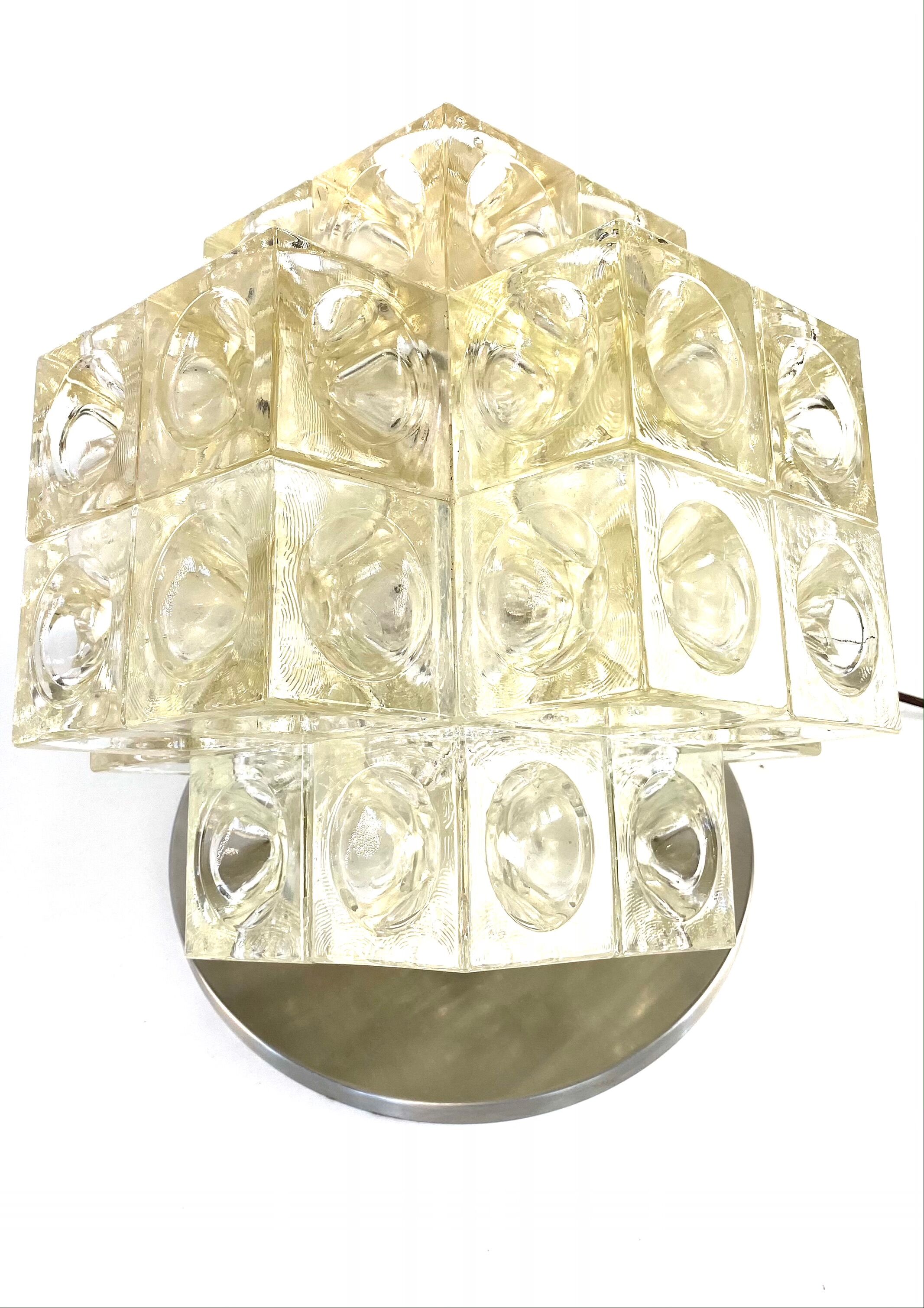 Lampe « eclisse » de Albano Poli édition Poliarte Italie, 1968