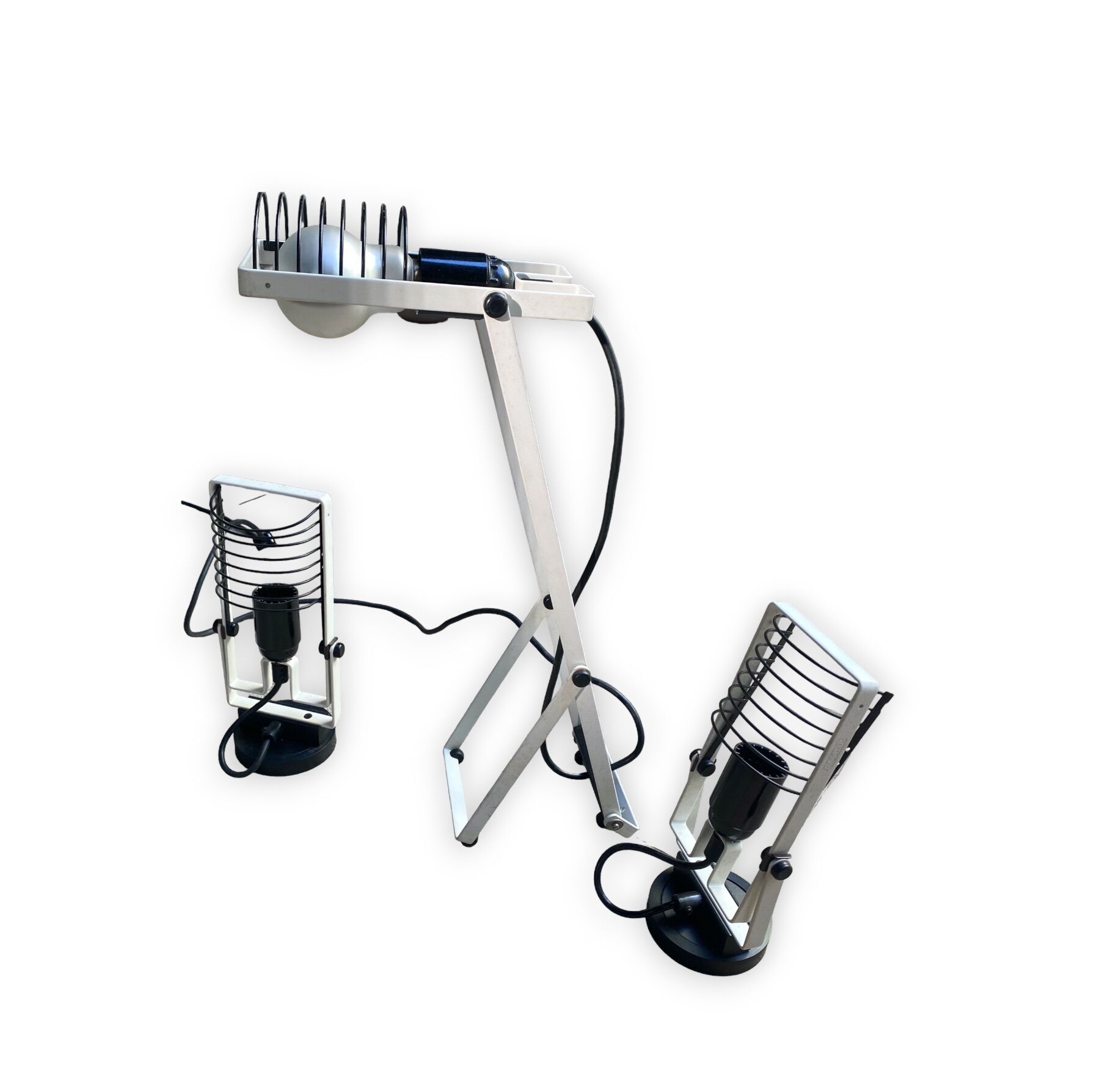 Lamp and 2 wall lamps by Ernesto Gismondi - Years 70-75