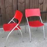 Pair of Italian Calligaris chairs, 1990s