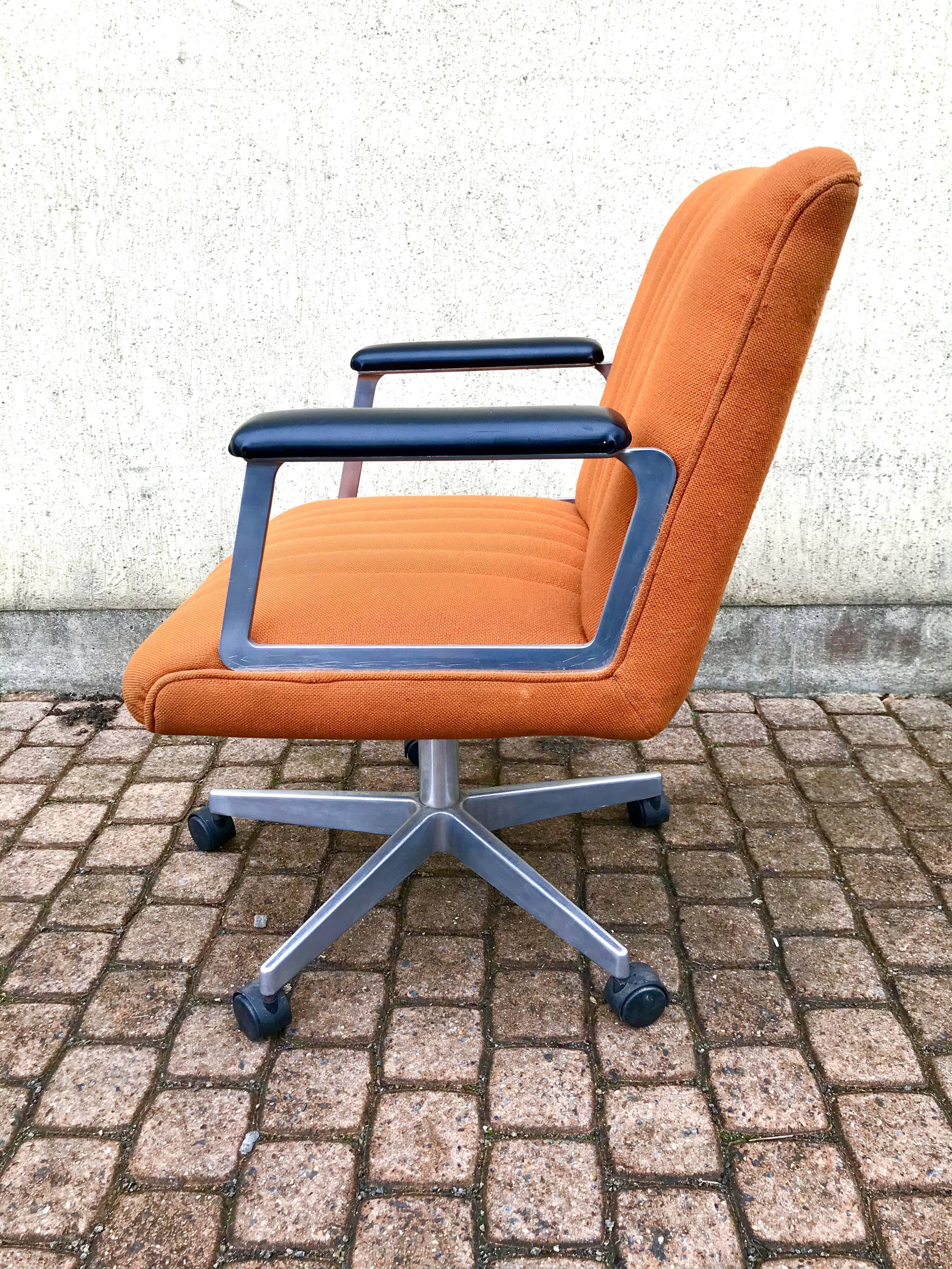Chaise de bureau vintage 70s