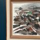 Original Swedish Oil on Canvas – "Abstract" by B. Person – Signed – Vintage and Framed – 53 x 44 cm (20.8" x 17.3")