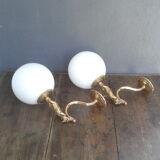 Pair of wall sconces