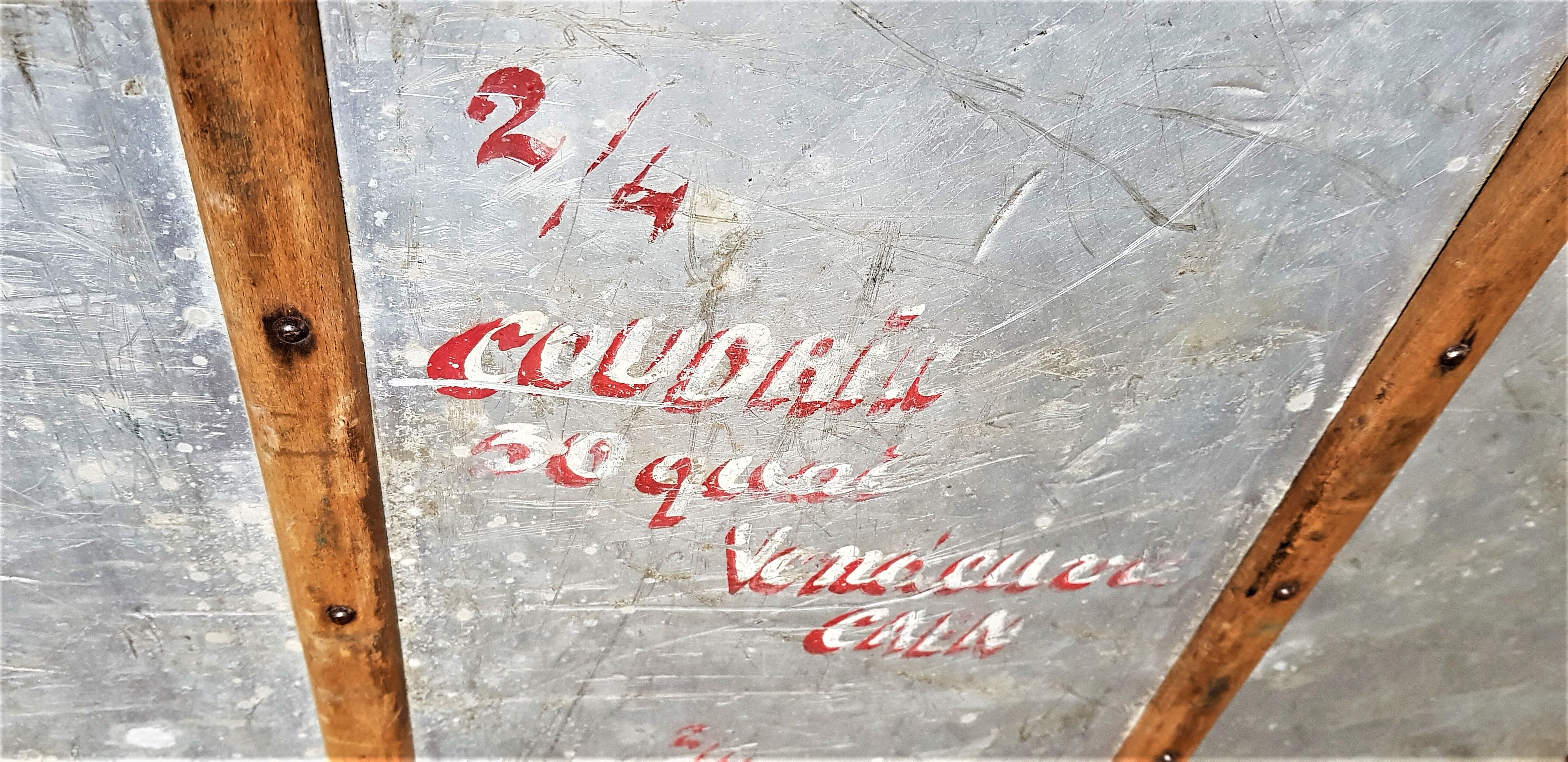 Vintage officer's trunk case