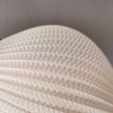 Pleated hanging lamp model Pearl Shade, produced by Hoyrup Light and designed by Lars E Schøiler