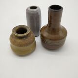Set of 3 miniature Vases in Scandinavian ceramic