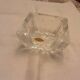 Cendrier cristal taille main
