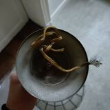 Mother-of-pearl and brass lampshade