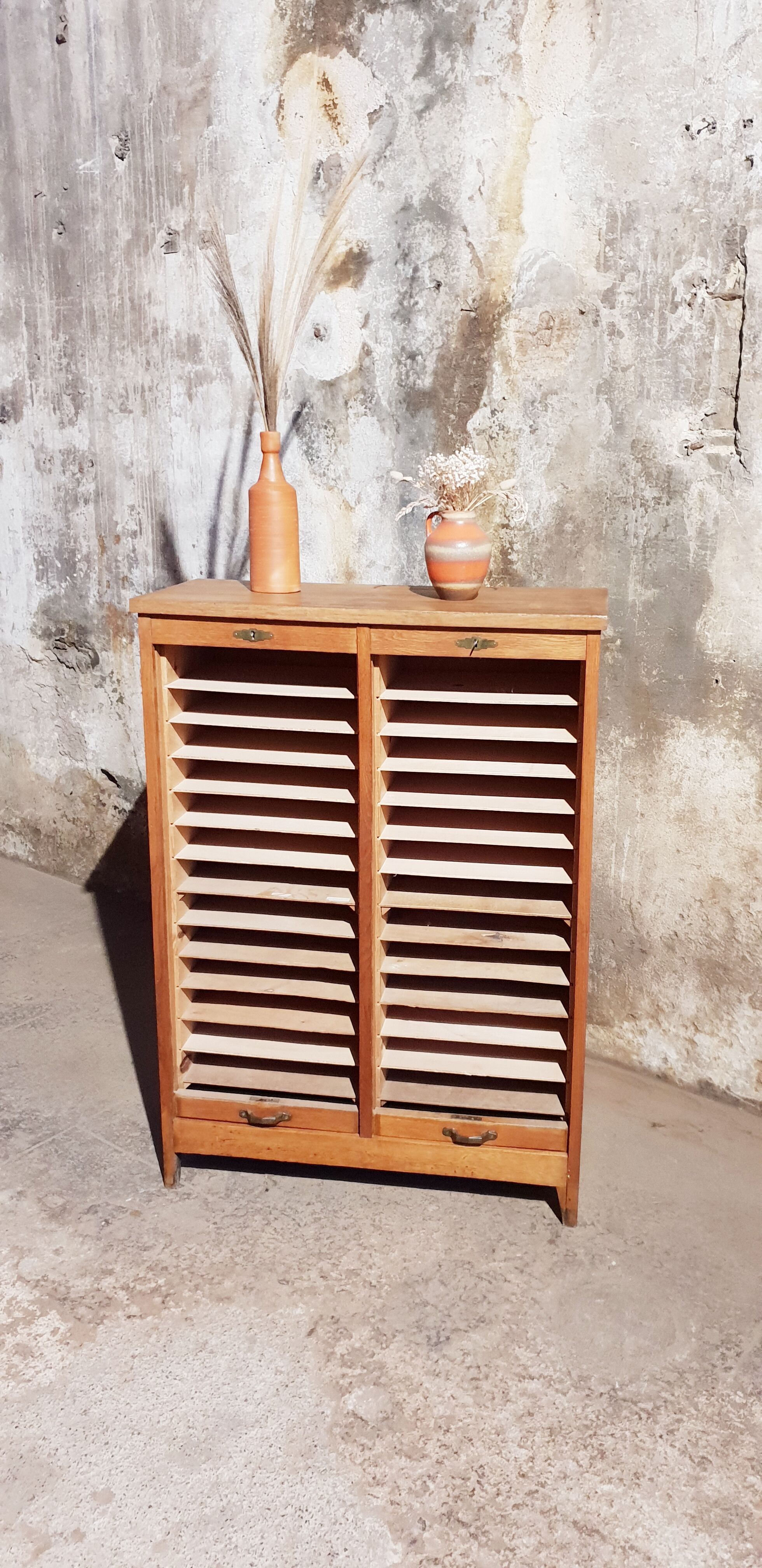Double curtain binder