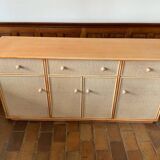 Rattan buffet