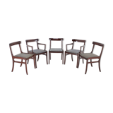 1950s Ole Wanscher chairs in Mahogany Denmark