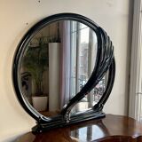 Art Deco round mirror