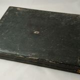 Suite 12 dessert forks silver metal era art deco