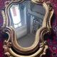 Baroque mirror in gilded wood