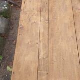 Wooden coffee table with a drawer